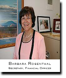 Barbara Rosenthal, V.I.P. Financial Officer