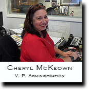 Cheryl McKeown, V.I.P. Administration