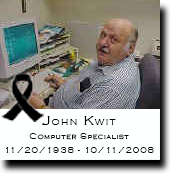 John Kwit, Computer Specialist